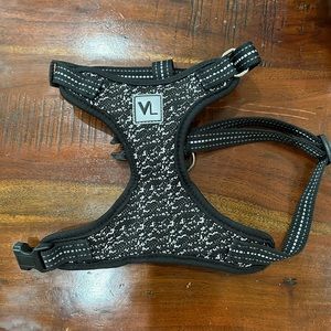 Black dog harness size Medium